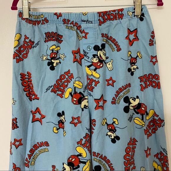 DISNEY • Mickey Mouse Light Blue Pajama Pants - Picture 3 of 7